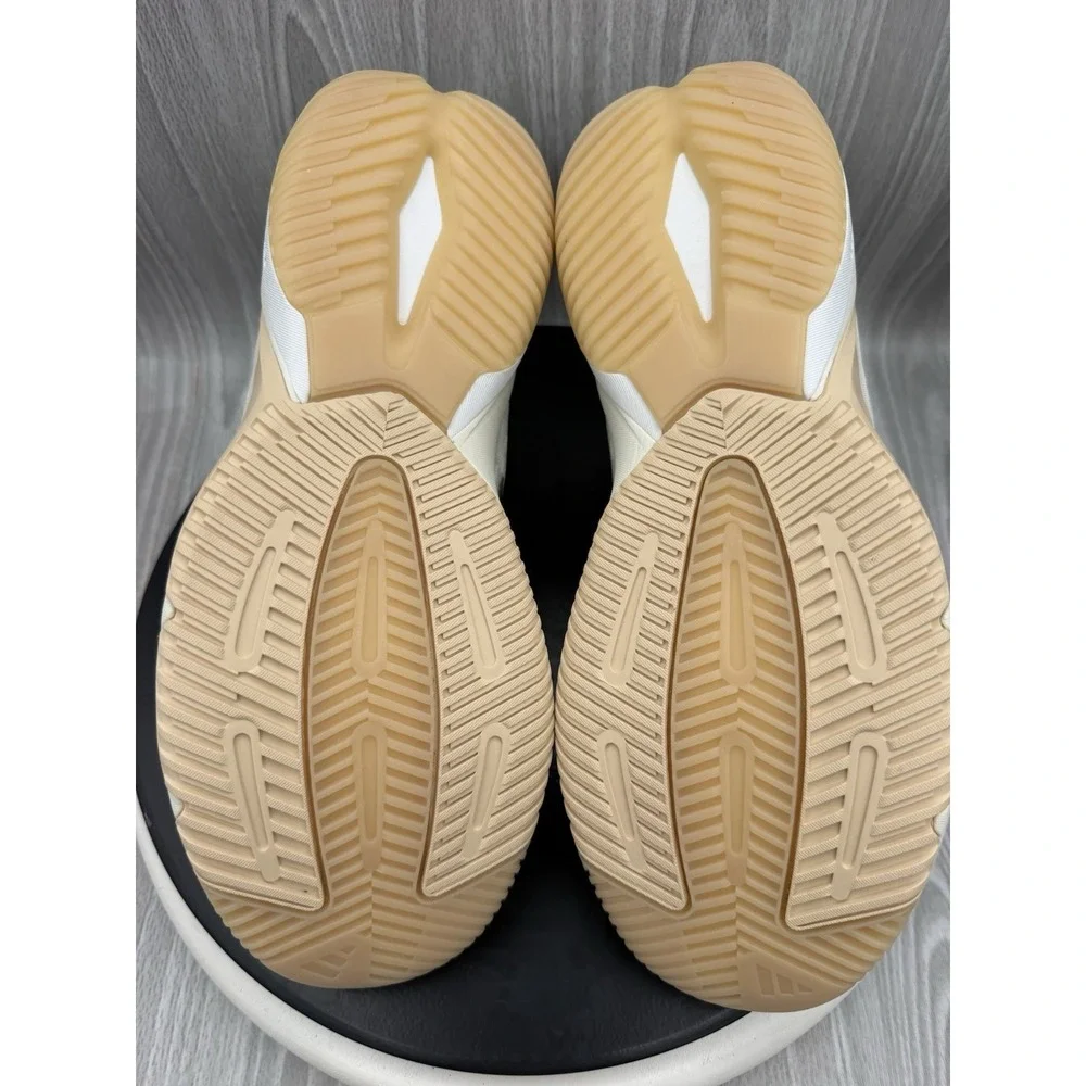 Adidas Crazyflight 6 Mid Womens 10 Indoor Volleyball Off White Gold Shoes HQ4686